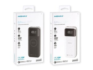 پاور بانک و شارژر وایرلس مومکس Momax iPower Air2+ IP92W Wireless Charger 20000mAh Power Bank