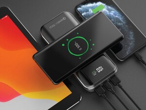 پاور بانک و شارژر وایرلس مومکس Momax iPower Air2+ IP92W Wireless Charger 20000mAh Power Bank
