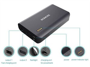 پاور بانک روموس Romoss Sense X PH30 Power Bank 10000mAh