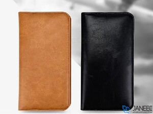 کیف چرمی همراه با پاوربانک