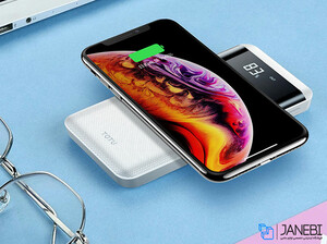 پاور بانک و شارژر وایرلس توتو Totu CPBW-06 Wireless Charger 10000mAh Power Bank