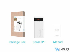 پاور بانک سریع روموس Romoss Sense 8 Plus PHP30 Pro Power Bank 30000mAh