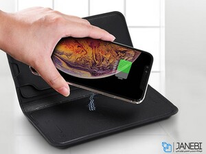 پاور بانک و کیف چرمی Zhuse Black Hole Series ZS-WB-001 8000mAh Power Bank And Leather Bag