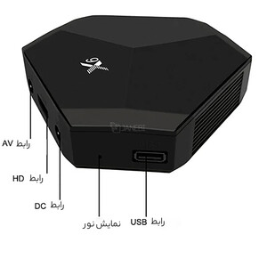 قیمت کنسول بازی X6 4K HD بی سیم با جعبه بازی مینی بازی های کلاسیک X6 4K HD Wireless Game Console with 15,000+ Classic Mini Games Game Box