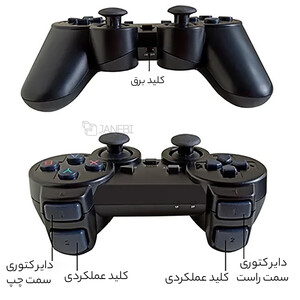 کیفیت کنسول بازی X6 4K HD بی سیم با جعبه بازی مینی بازی های کلاسیک X6 4K HD Wireless Game Console with 15,000+ Classic Mini Games Game Box