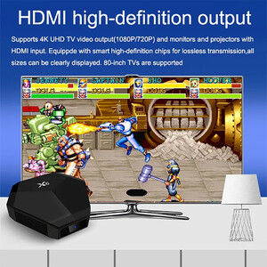 فروش کنسول بازی X6 4K HD بی سیم با جعبه بازی مینی بازی های کلاسیک X6 4K HD Wireless Game Console with 15,000+ Classic Mini Games Game Box