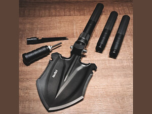 بهترین بیل چند منظوره شیائومی Xiaomi NexTool Multi Functional Folding Shovel Medium NE20206