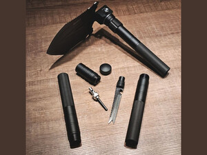 کیفیت بیل چند منظوره شیائومی Xiaomi NexTool Multi Functional Folding Shovel Medium NE20206