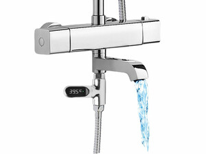نمایشگر LED اندازه‌گیری دمای آب دوش حمام A little creativity shower electronic thermometer baby bath digital display BD-LS-01