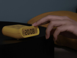 قیمت ساعت زنگ‌دار رومیزی چندکاره MUID small alarm clock multi-functional plastic bedroom H-C-05