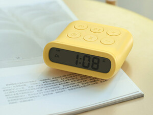 قیمت ساعت زنگ‌دار رومیزی چندکاره MUID small alarm clock multi-functional plastic bedroom H-C-05