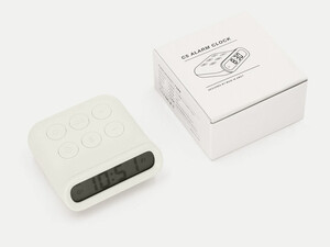 فروش ساعت زنگ‌دار رومیزی چندکاره MUID small alarm clock multi-functional plastic bedroom H-C-05