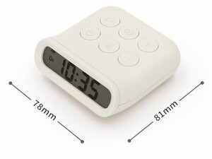 قیمت ساعت زنگ‌دار رومیزی چندکاره MUID small alarm clock multi-functional plastic bedroom H-C-05