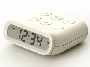 خرید ساعت زنگ‌دار رومیزی چندکاره MUID small alarm clock multi-functional plastic bedroom H-C-05