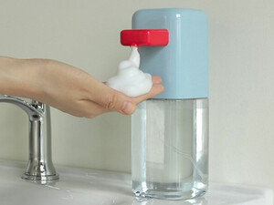 فروش پمپ فوم ساز مایع دستشویی اتوماتیک smart foam hand sanitizer machine HS03