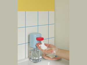 کیفیت پمپ فوم ساز مایع دستشویی اتوماتیک smart foam hand sanitizer machine HS03