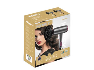 سشوار یون منفی 3500 وات کیمی Kemei Professional Hair Dryer KM-6841