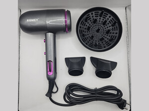 سشوار یون منفی 3500 وات کیمی Kemei Professional Hair Dryer KM-6841