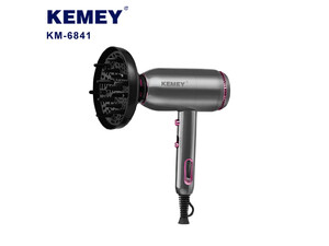 سشوار یون منفی 3500 وات کیمی Kemei Professional Hair Dryer KM-6841