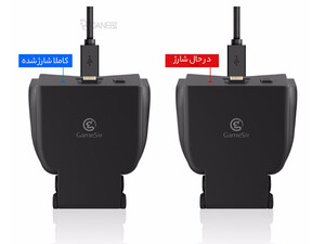 بهترین پک باتری دسته بازی گیم سیر GameSir W60P192 PS4 Controller Battery Pack