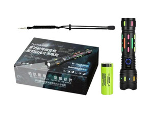 قیمت خرید چراغ قوه تلسکوپی فلوروسنت 50 وات Multifunction Telescopic Zoom Fluorescent Light Absorber Flashlight