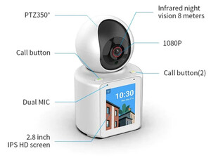 قیمت دوربین تماس تصویری هوشمند C31 1080P Video Calling WiFi HD Camera