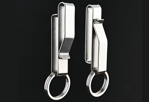 قیمت جاکلیدی کمری مردانه استیل ضد زنگ Stainless steel men's waist car keychain