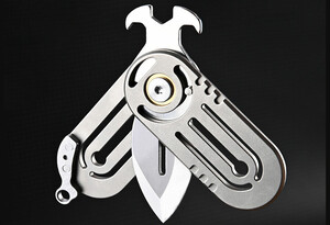 خرید چاقو آنباکسینگ چندمنظوره تیتانیومی