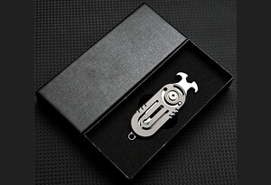 قیمت چاقو آنباکسینگ چندمنظوره تیتانیومی Multifunctional titanium alloy unboxing knife sharp