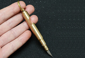 فروش چاقوی آنباکسینگ و دربازکن بطری چندکاره برنجی Brass multifunctional knife