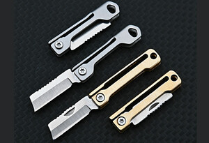 کیفیت  Stainless steel mini folding unboxing knife