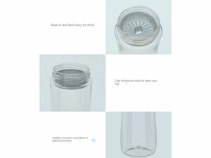 قمقمه ورزشی QUANGE SJ010601 plastic cup 610ml