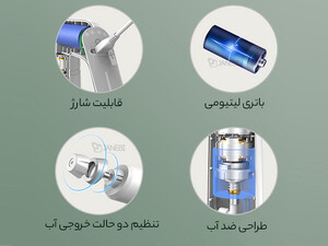 بهترین بطری اسپری آب Spray bottle 2.5L Electric P900