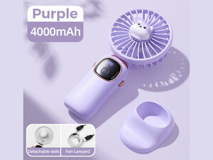 پنکه دستی چندکاره شارژی جویروم Joyroom JR-CY574 foldable-held fan 4000mAh
