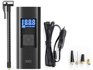 پمپ‌باد و چراغ قوه بی‌سیم 6000میلی‌آمپرساعت ایکس‌او XO Air pump and wireless flashlight 6000 mAh CZ012