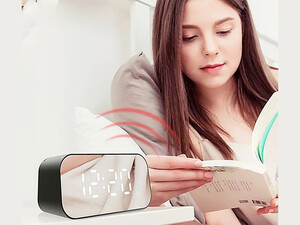 خرید اسپیکر بلوتوث و ساعت زنگ دار Havit Bluetooth Speaker & Alarm Clock MX701