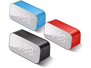 بهترین اسپیکر بلوتوث و ساعت زنگ دار Havit Bluetooth Speaker & Alarm Clock MX701