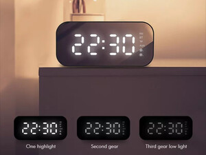 اسپیکر بلوتوث و ساعت زنگ دار Havit Bluetooth Speaker & Alarm Clock MX701