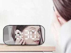 قیمت اسپیکر بلوتوث و ساعت زنگ دار Havit Bluetooth Speaker & Alarm Clock MX701
