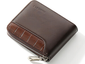 قیمت کیف پول مردانه کوتاه زیپ دار تائومیک میک TAOMICMIC S3123 men's PU short business zipper wallet
