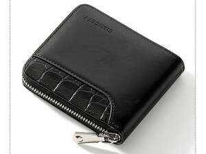 خرید کیف پول مردانه کوتاه زیپ دار تائومیک میک TAOMICMIC S3123 men's PU short business zipper wallet