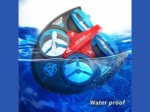 پهپاد RC ضد آب 3 در 1 دریا و هوا و خشکی 360 درجه  3in 1 Sea Land and Air 360° Rolling Waterproof RC Drone,AIROKA Four Axis Aircraft High Speed Drift Cars RC Foam Boat Toys