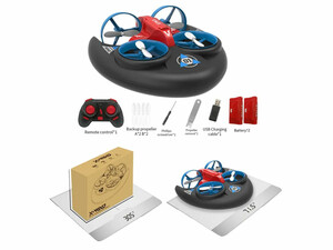 خرید هپاد RC ضد آب 3 در 1 دریا و هوا و خشکی 360 درجه 3in 1 Sea Land and Air 360° Rolling Waterproof RC Drone,AIROKA Four Axis Aircraft High Speed Drift Cars RC Foam Boat Toys