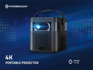 ویدیو پروژکتور 4K هوشمند پاورولوژی Powerology 4K Portable Projector PWPROJ70