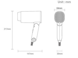 فروش سشوار تاشو SMATE SH-1001 MINI Negative Ion Mini Folding Hair Dryer