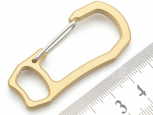 جاکلیدی برنجی طلایی رنگ Brass car key chain mini portable men's