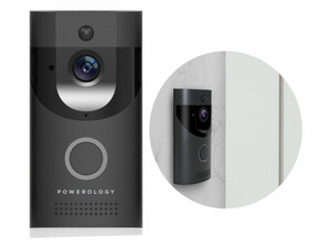 زنگ خانه تصویری هوشمند پاورولوژی Powerology Smart Video Doorbell PSVDBBK