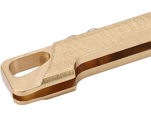 قیمت چاقوی آنباکسینگ تاشو برنجی با قابلیت جاکلیدی Brass Mini Folding Knife Unboxing Self-Defense