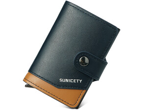 قیمت جاکاراتی مردانه SUNICETY S3008 PU card holder RFID credit card holder
