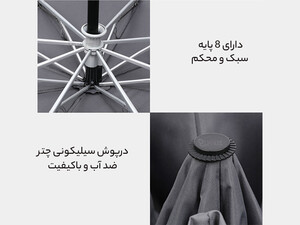 خرید چتر اتوماتیک تاشو آفتابی و بارانی